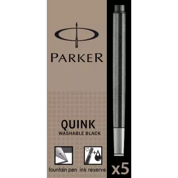 Parker Cartus Schwarz 5 Stück
