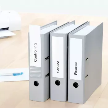 Rückenetiketten HERMA 5032 A4 190x54 mm weiß Karton perforiert nicht haftend