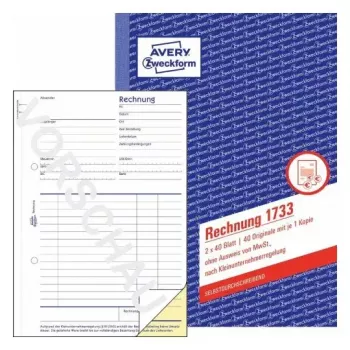 Geschäftsformular Avery 1733