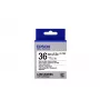 Epson Label Cartridge Magnetic LK-7WB2 Schwarz/Weiß 36mm (1,5m)