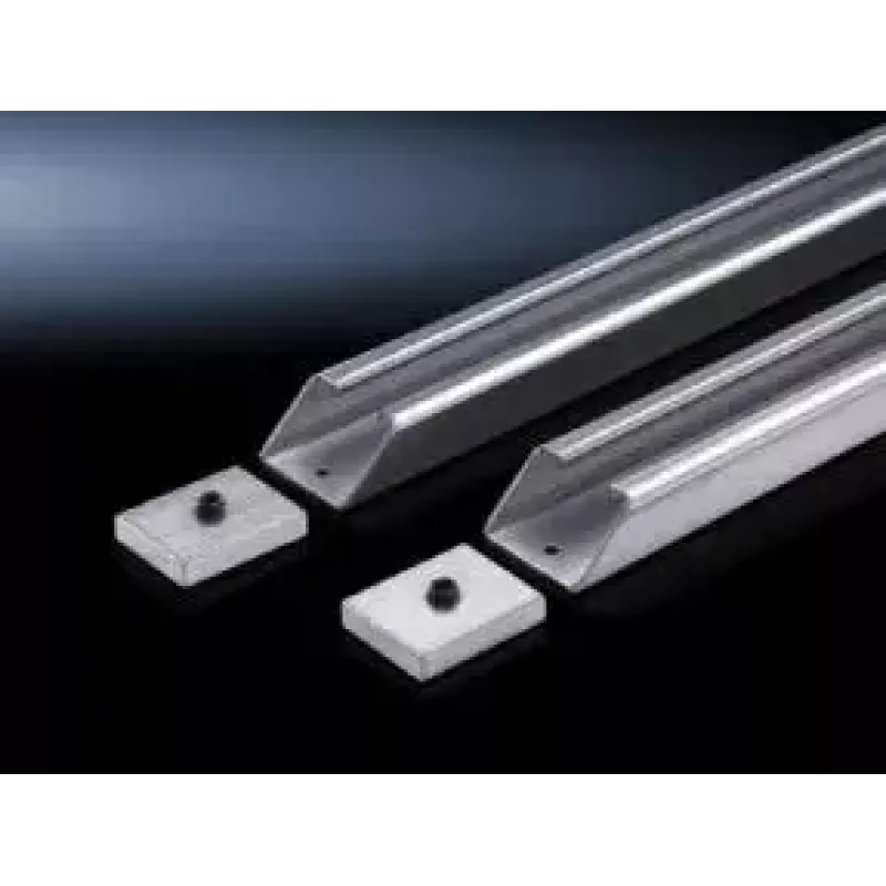 Rack-Zubehör Rittal 4333.120, Stahlgehäuse, Silber, kompatibel mit TS und SE, 2er-Pack