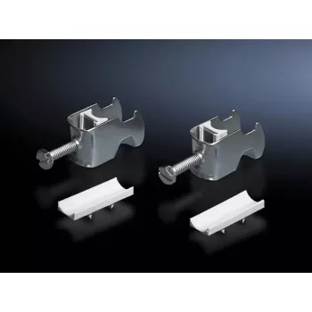 Kabelschelle Rittal DK 7097.300, Stahl, silber, max. Bündel-Ø 34 mm, 25 Stück