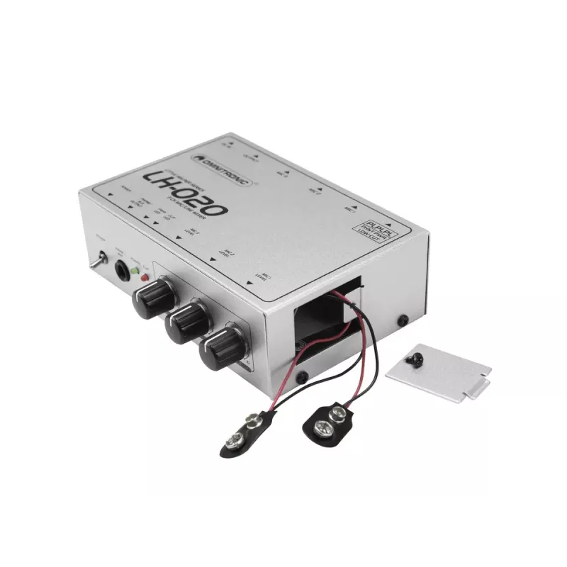 Audio Mixer Omnitronic 10355020 3 Kanäle 25 - 16000 Hz Weiß