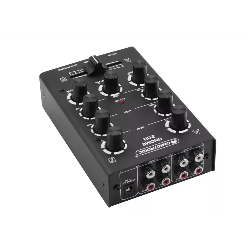 Mixer Omnitronic GNOME-202 2 Kanäle 20 - 20000 Hz Schwarz