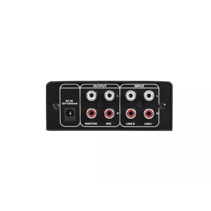 Mixer Omnitronic GNOME-202 2 Kanäle 20 - 20000 Hz Schwarz