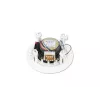 Full range loudspeaker Omnitronic 80710210 White Wired 5 W