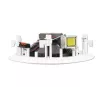 Full range loudspeaker Omnitronic 80710230 White Wired 10 W
