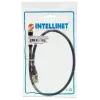 Intellinet Netzwerk-Patchkabel, Cat6, 0,5 m, Schwarz, Kupfer, S/FTP, LSOH/LSZH, PVC, RJ45, vergoldete Kontakte, rastnasenlos, mit Tüllenschutz, lebenslange Garantie