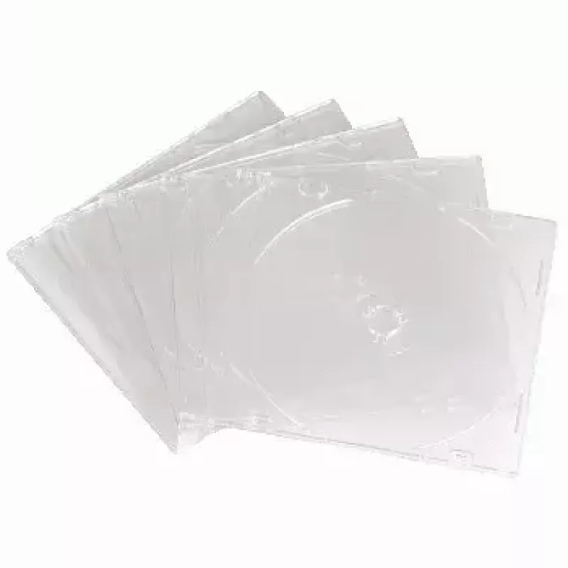 CD schlank Leerbox Hama 051164 Packung 10 transparent 1 Scheibe