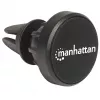 Manhattan Magnetische Auto-Lüftungsschlitz-Halterung, Verstellbare Clip-Befestigung, Schnelles Anbringen und Lösen, Rutschfeste Auflage, Schwarz, Lebenslange Garantie