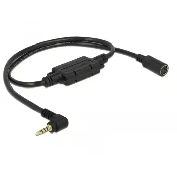 Audiokabel Navilock 62881 0,52 m 2,5 mm Schwarz