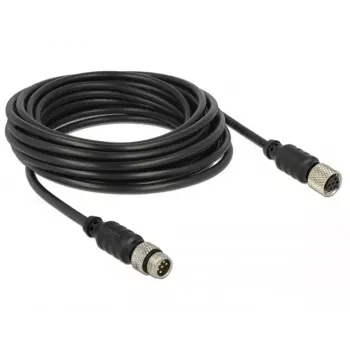 Serielles Kabel Navilock 62974 Schwarz 5 m M8