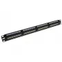 Patchpanel 24-Port ungeschirmt 45° ACT P24AK1