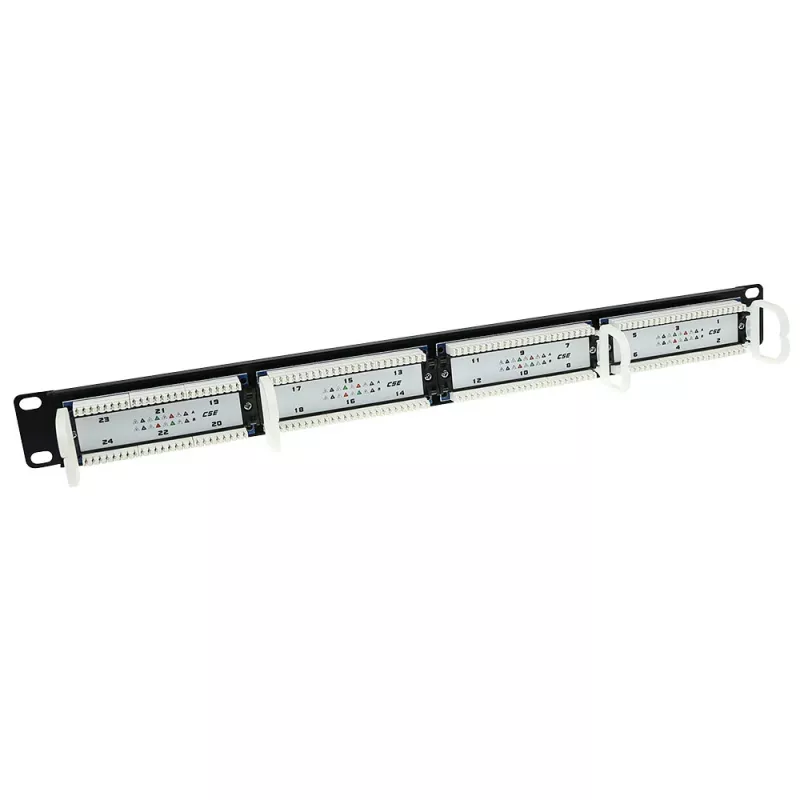Patchpanel 24-Port ungeschirmt 45° ACT P24AK1
