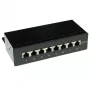 Aufputz-geschirmter Patch-Box ACT 8-Port CAT6, 173×44 mm