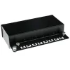 Aufputz-geschirmter Patch-Box ACT 8-Port CAT6, 173×44 mm
