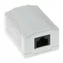 Aufputzdose ACT 1‑Port CAT5E ungeschirmt, 39×29,5×54 mm