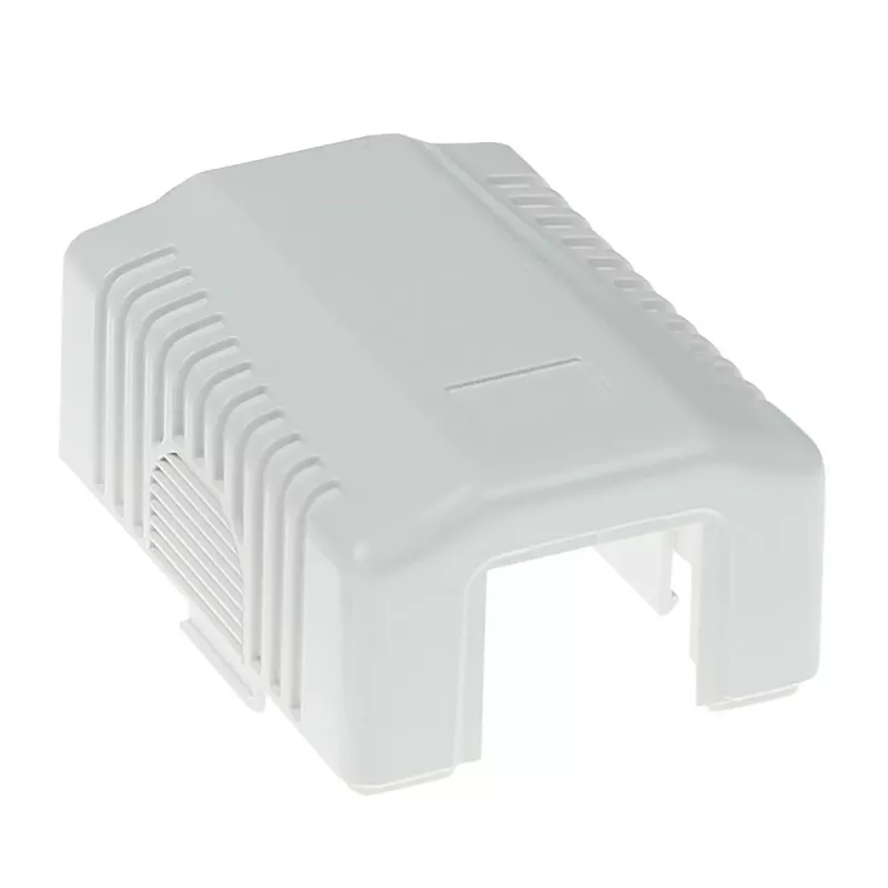 Aufputzdose ACT 1‑Port CAT5E ungeschirmt, 39×29,5×54 mm