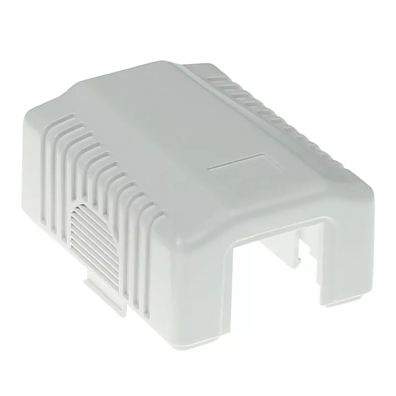 Aufputzdose ACT 1-Port ungeschirmt CAT6, 39×54×29.5 mm