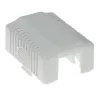 Aufputz-Abschirmdose ACT CAT6, 1-Port, 39×54×29,5 mm