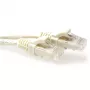 ACT Elfenbein 30 Meter U/UTP CAT6 Patchkabel rastnasenschutz mit RJ45-Steckern
