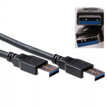 USB 3.0 A Stecker - USB A Stecker 3,00 m, ACT, SB0001