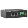 Intellinet Industrial Gigabit High-Power PoE+ Injektor, 1 x 30 W Port, IEEE 802.3at/af Power over Ethernet (PoE+/PoE), Metallgehäuse