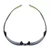 3M SF4000GC1 Sicherheitsbrille Schutzbrille Kunststoff Schwarz, Grün