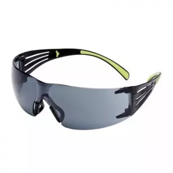 3M SF4000GC1 Sicherheitsbrille Schutzbrille Kunststoff Schwarz, Grün