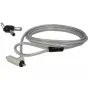 Kabelschloss Navilock 20654 Silber 1,8 m