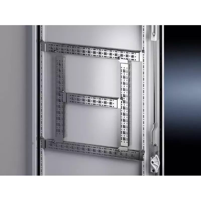 Montageset Rittal VX 8619.710 für Gehäuse, Stahl, grau, Breite 500 mm, 4er-Pack