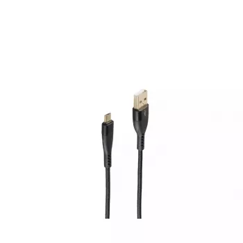 USB-Kabel ShiverPeaks BS20-72025 1m USB 2.0 A auf Micro-USB B Schwarz