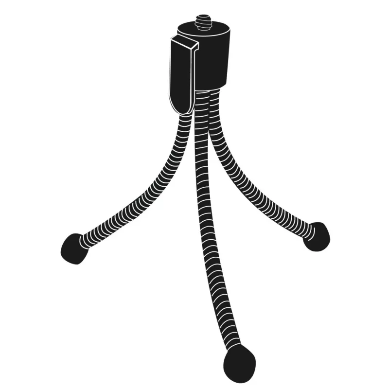 Hama Flexi Stativ Digital-/Filmkameras 3-beinig Schwarz