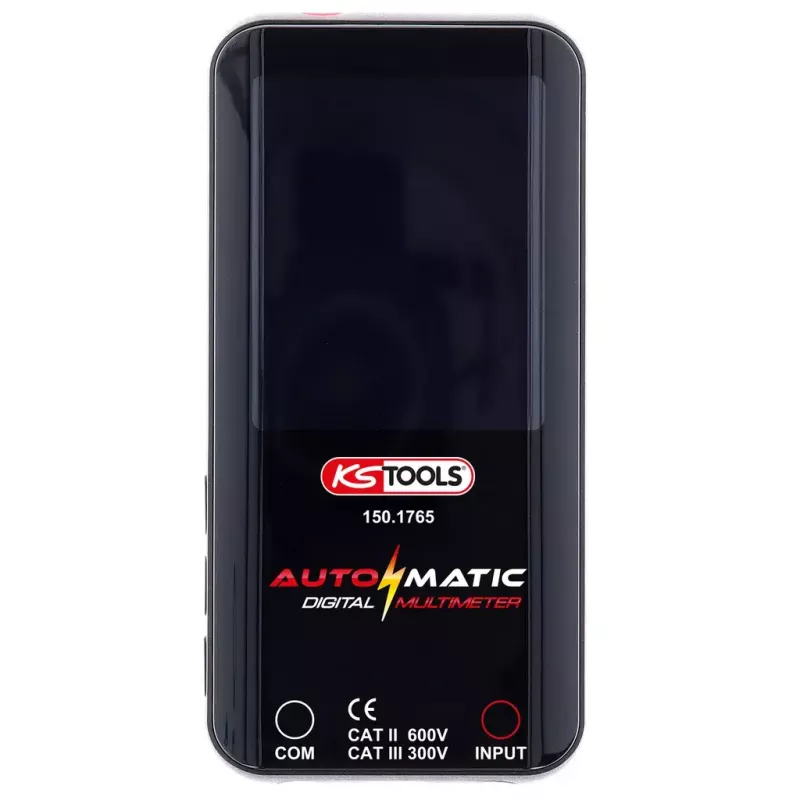 KS Tools 150.1765 automatisches Digitalmultimeter mit Messleitungen