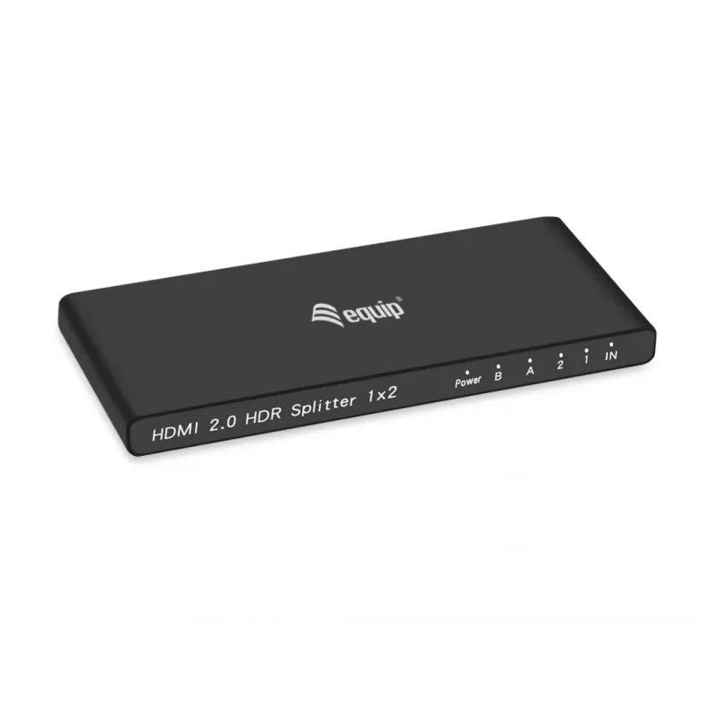 Equip Ultra schlank 2-Port HDMI 2.0 Splitter