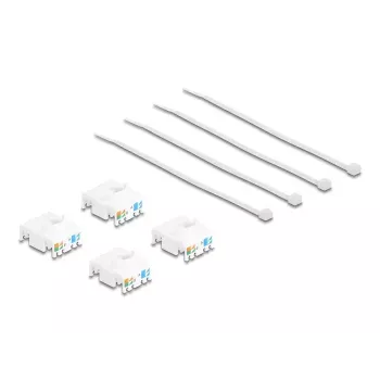 DeLOCK Keystone-Modul 86050 Flach RJ-45 LSA 16,3x16,3x23mm