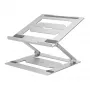 Laptopständer ACT AC8135 Aluminium grau stufenlos höhenverstellbar