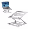 Laptopständer ACT AC8135 Aluminium grau stufenlos höhenverstellbar