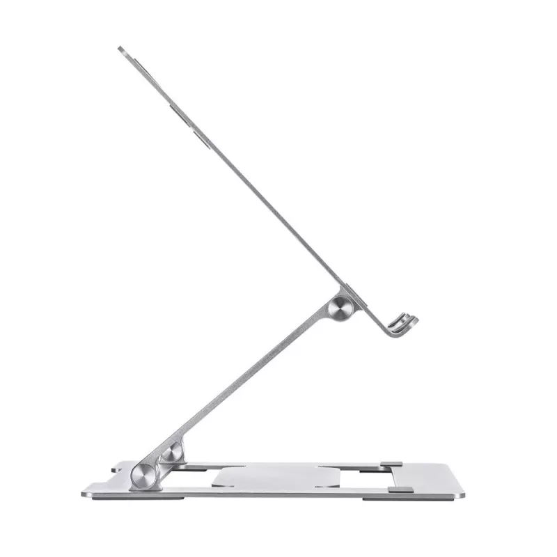 Laptopständer ACT AC8135 Aluminium grau stufenlos höhenverstellbar