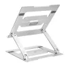 Laptopständer ACT AC8135 Aluminium grau stufenlos höhenverstellbar
