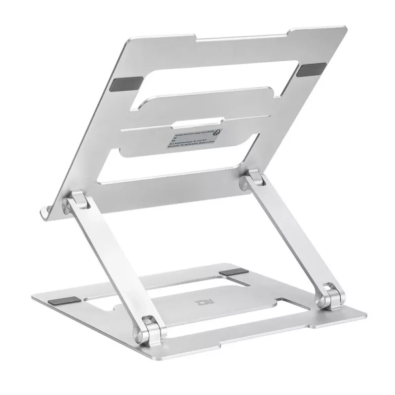 Laptopständer ACT AC8135 Aluminium grau stufenlos höhenverstellbar