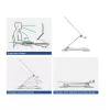Laptopständer ACT AC8135 Aluminium grau stufenlos höhenverstellbar