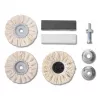 Set KWB 485300 Rotationswerkzeug Polierzubehör Schwarz Metallic Weiß