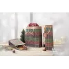 Geschenktüte Sigel GT043 Grün Rot Violett 260x120x330 mm