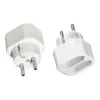 Hama 00223211 Stromverlängerung 2 AC-Ausgänge Innenbereich Weiß