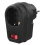 Hama 00223214 Netzstecker-Adapter Typ F Schwarz