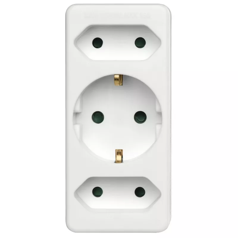 Hama 00223215 Stromverlängerung 3 AC-Ausgänge Innenbereich Weiß