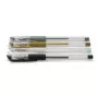 Hama Classic Kappe Gelstift Schwarz, Gold, Silber, Weiß 4 Stück