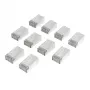 Hama 00200772 Netzwerkkabel Silber, Transparent Cat6a
