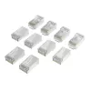 Hama 00200772 Netzwerkkabel Silber, Transparent Cat6a